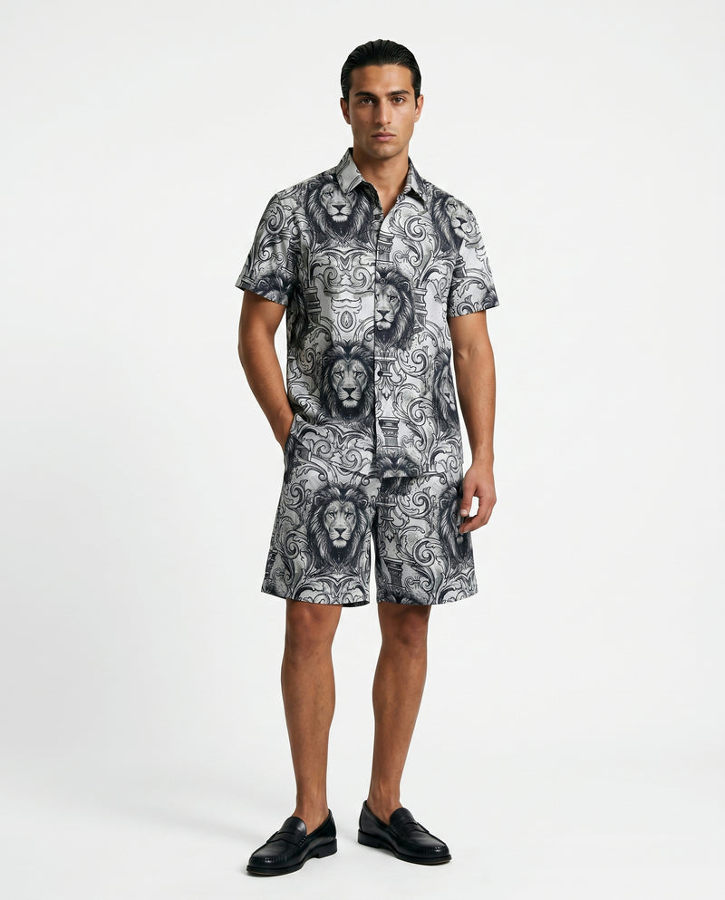 The Baroque Lion Relaxed-Fit Co-ord Set