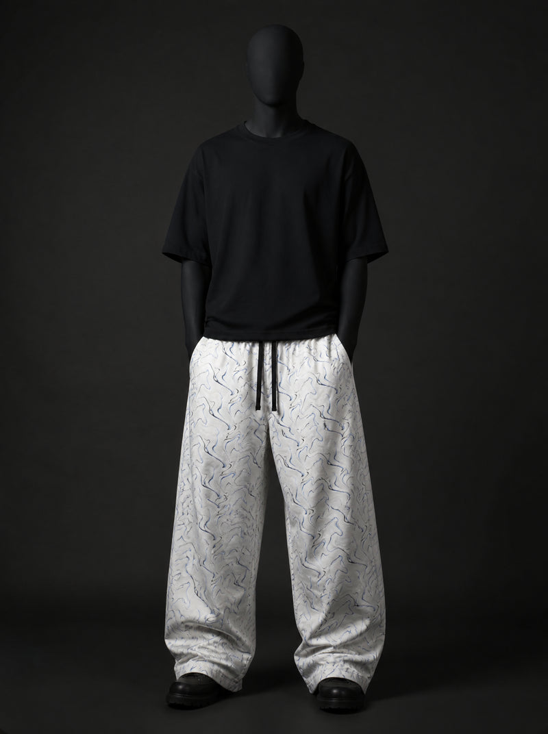 Cloud Drift Wide Leg Trousers.