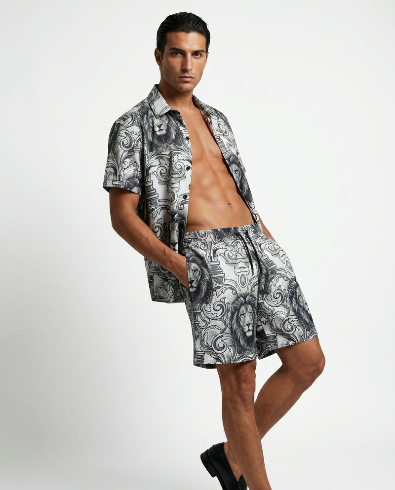 The Baroque Lion Relaxed-Fit Co-ord Set