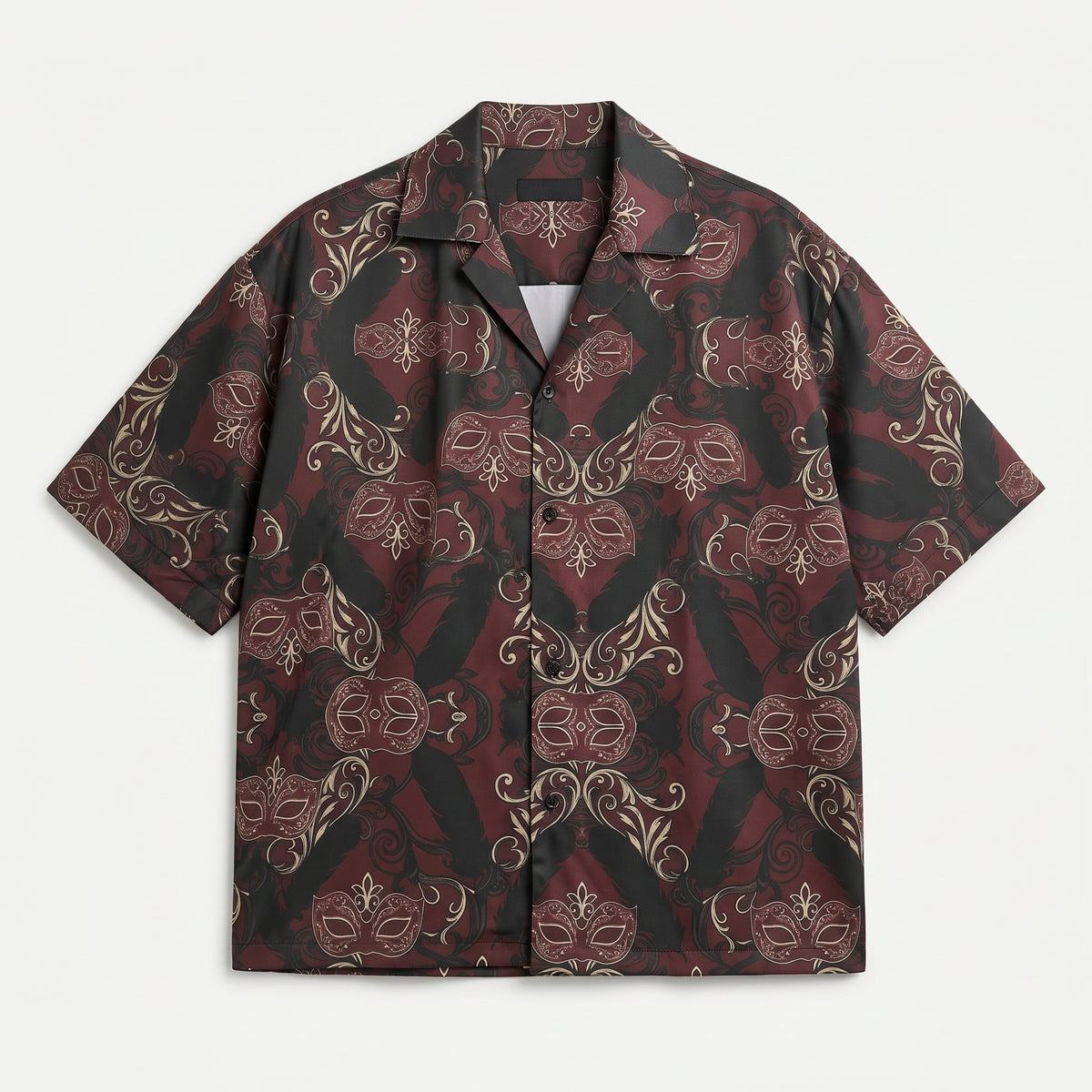 The Masquerade Boxy-Fit Cuban Shirt