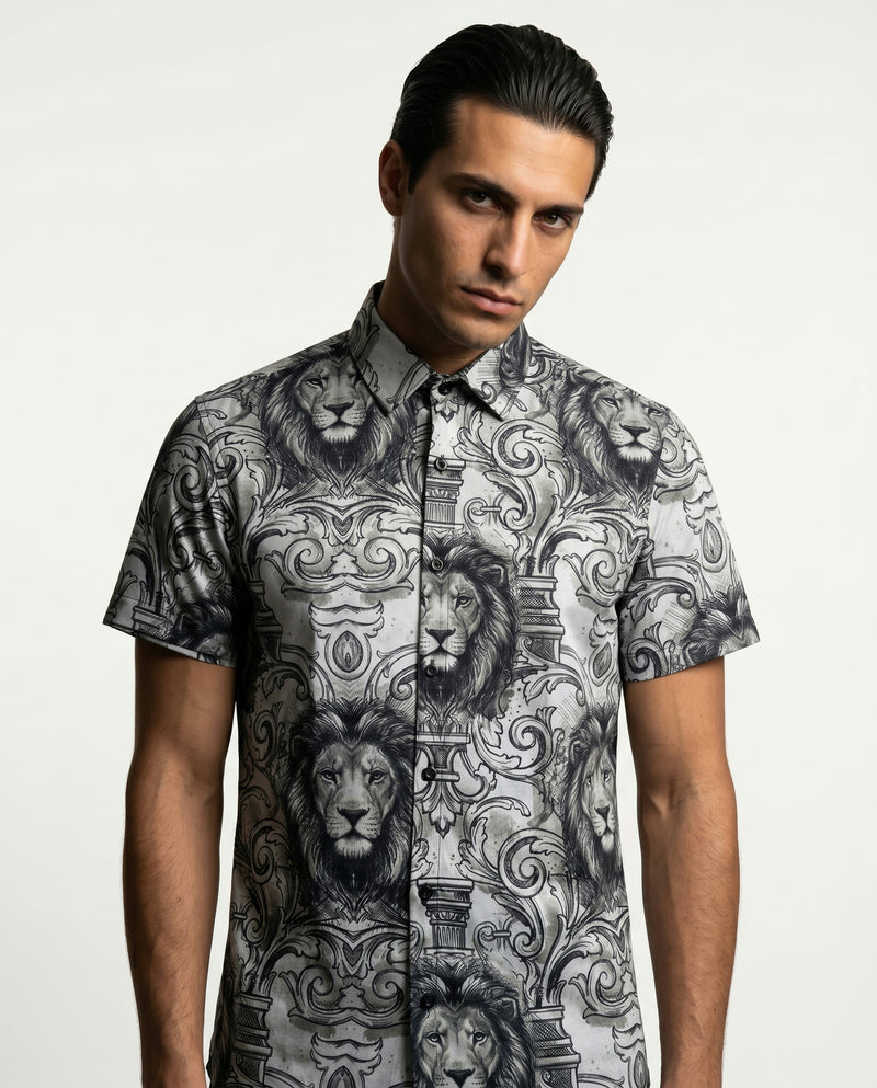The Baroque Lion Relaxed-Fit Co-ord Set
