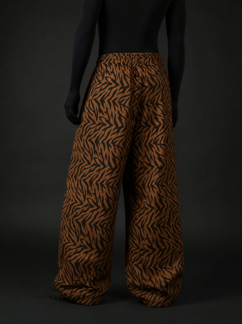 Tiger Pulse Wide Leg Trousers.