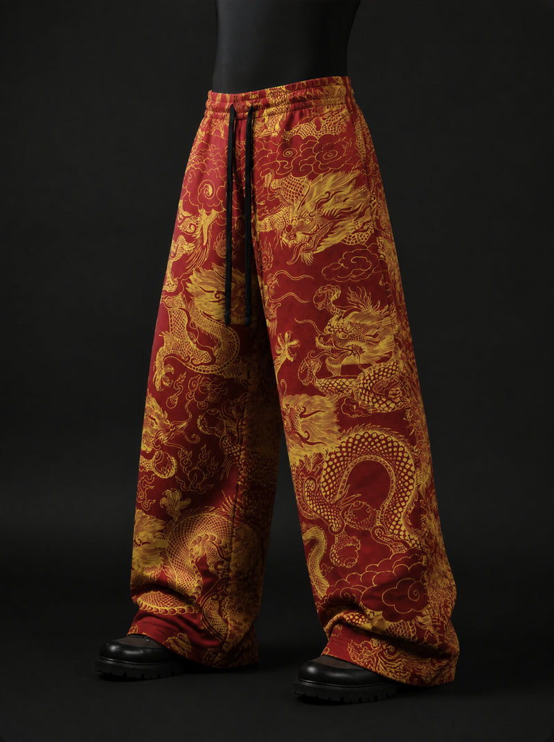 Imperial Dragon Wide Leg Trousers