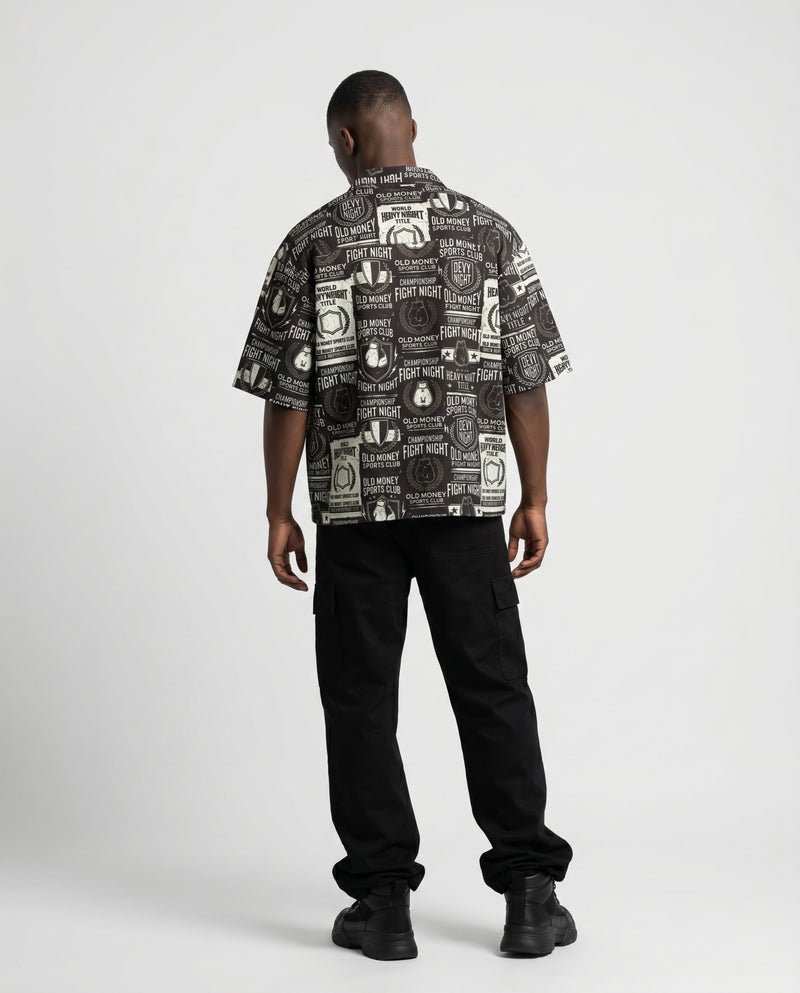 The Fight Night Boxy-Fit Cuban Shirt