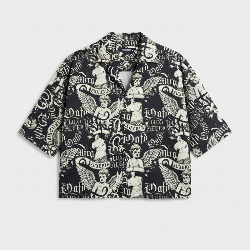 The Renaissance Boxy-Fit Cuban Shirt