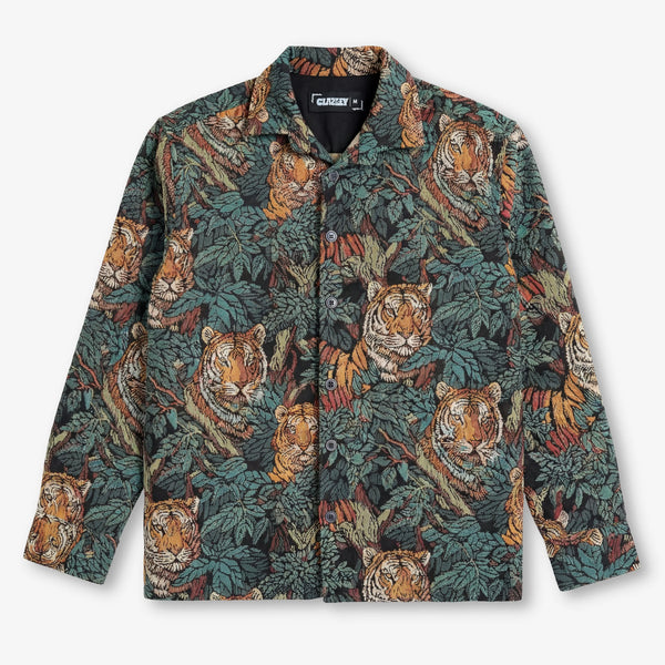 Jungle Royalty Luxury Tapestry Overshirt