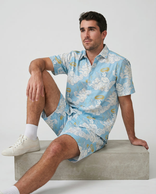 The Cherub Sky Relaxed-Fit Co-ord Set