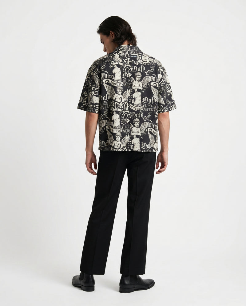 The Renaissance Boxy-Fit Cuban Shirt