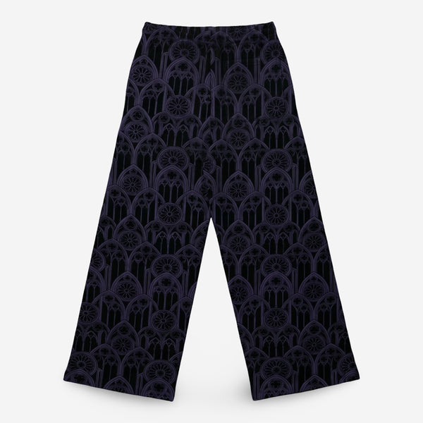 Gothic Basilica Signature Wide-Leg Trousers