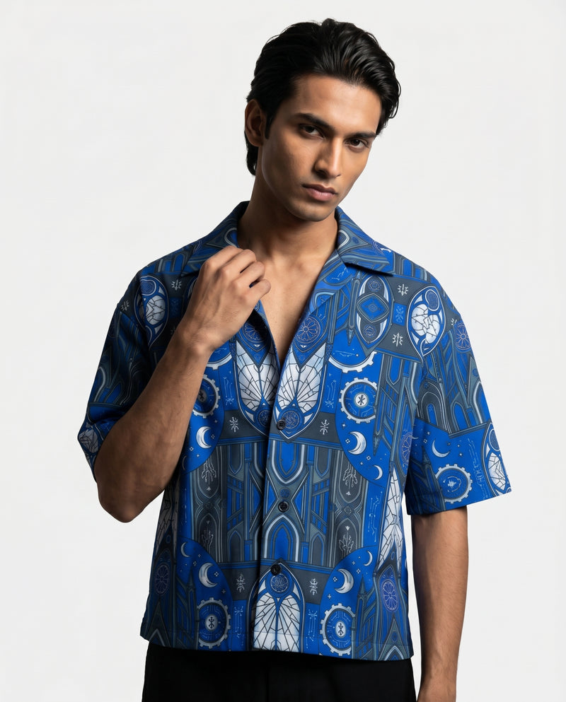 The Cathedral Boxy-Fit Cuban Shirt