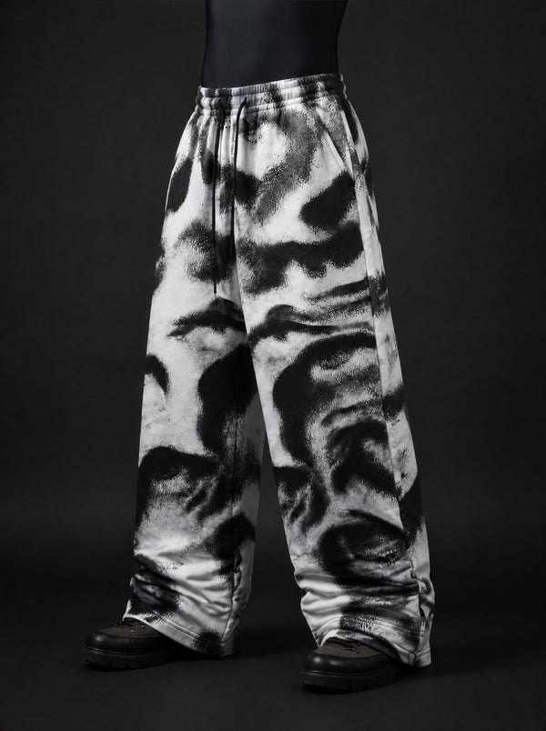 Noir Visage Wide Leg Trousers