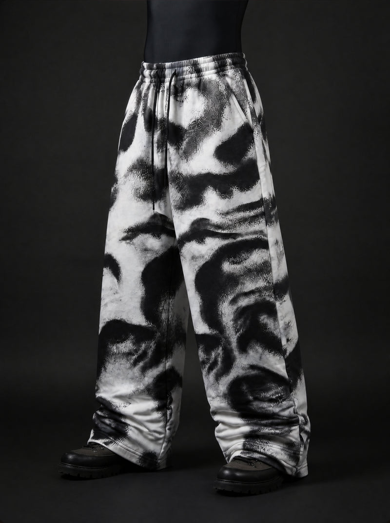 Noir Visage Wide Leg Trousers
