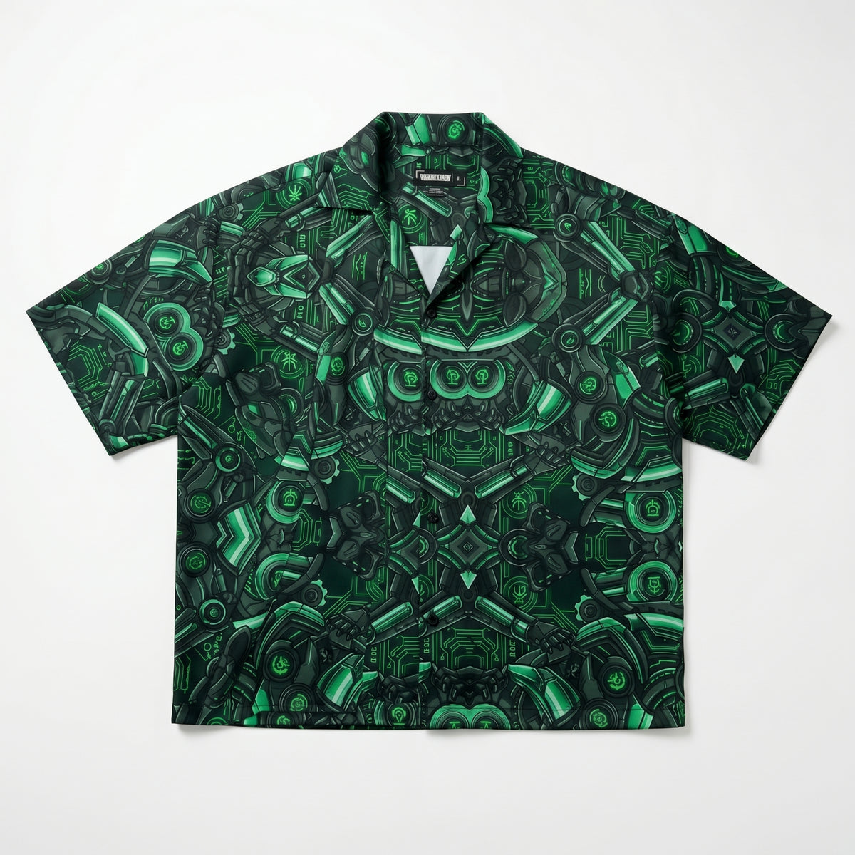 The Cybernetic Boxy-Fit Cuban Shirt