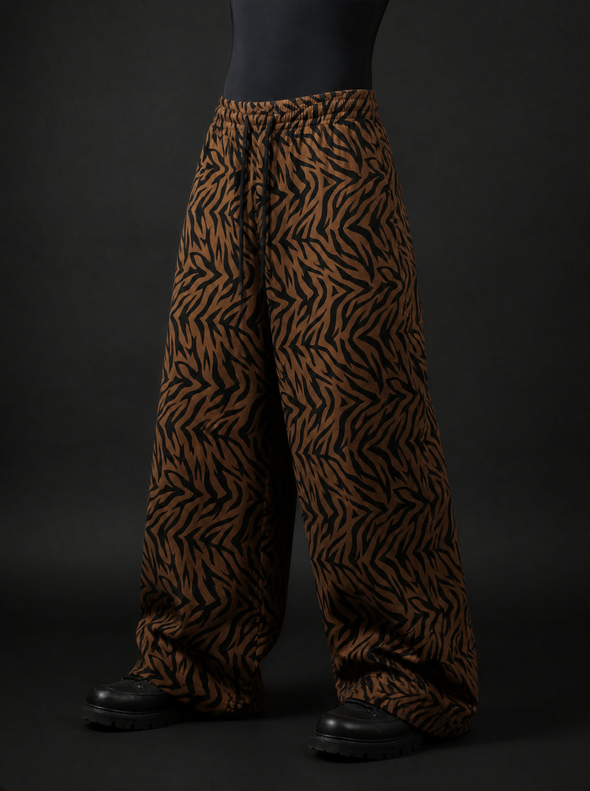 Tiger Pulse Wide Leg Trousers.