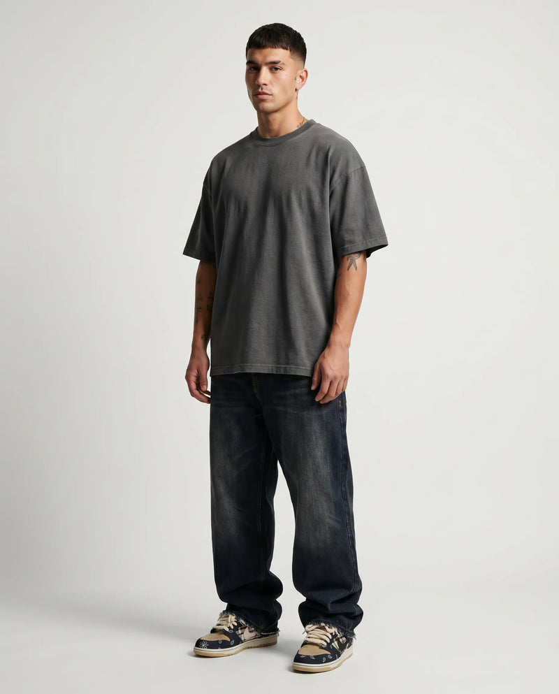 Oversized Heavyweight T-Shirt - Grey