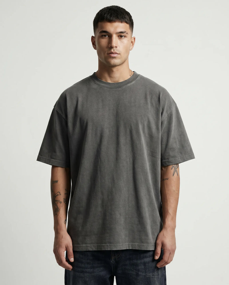Oversized Heavyweight T-Shirt - Grey