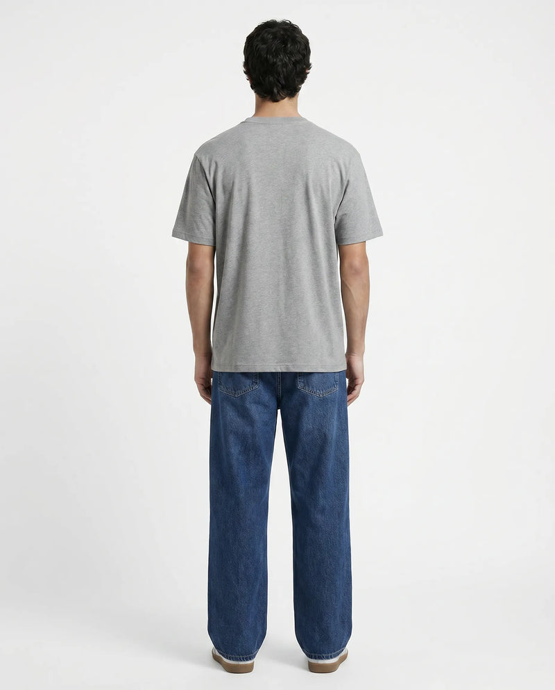 Premium Cotton Relaxed T-Shirt Grey