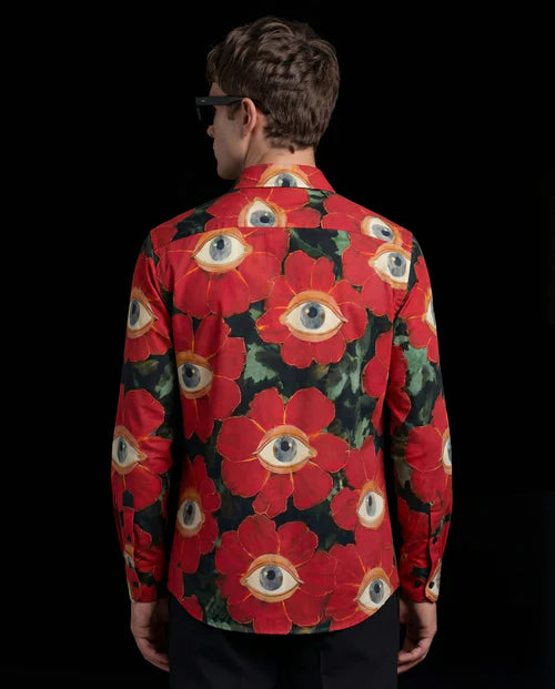 Blooming Optic Premium Gaze Cotton Shirt