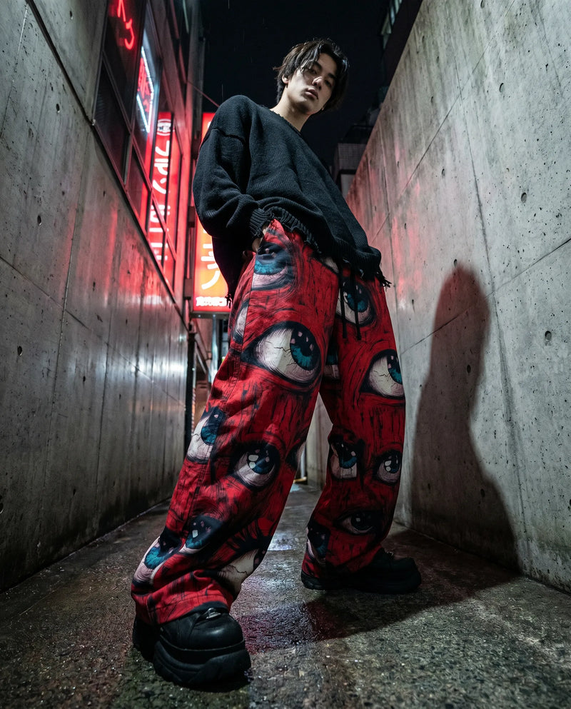 WIDE LEG TROUSERS