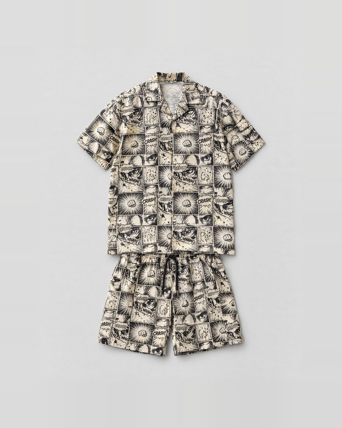Antique Patchwork Relaxed-Fit Co-ord Set