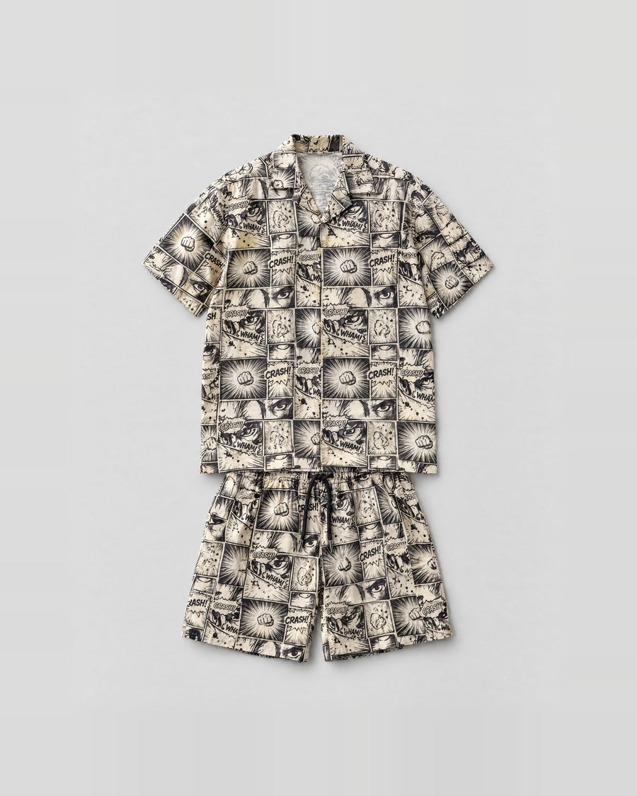 Antique Patchwork Relaxed-Fit Co-ord Set