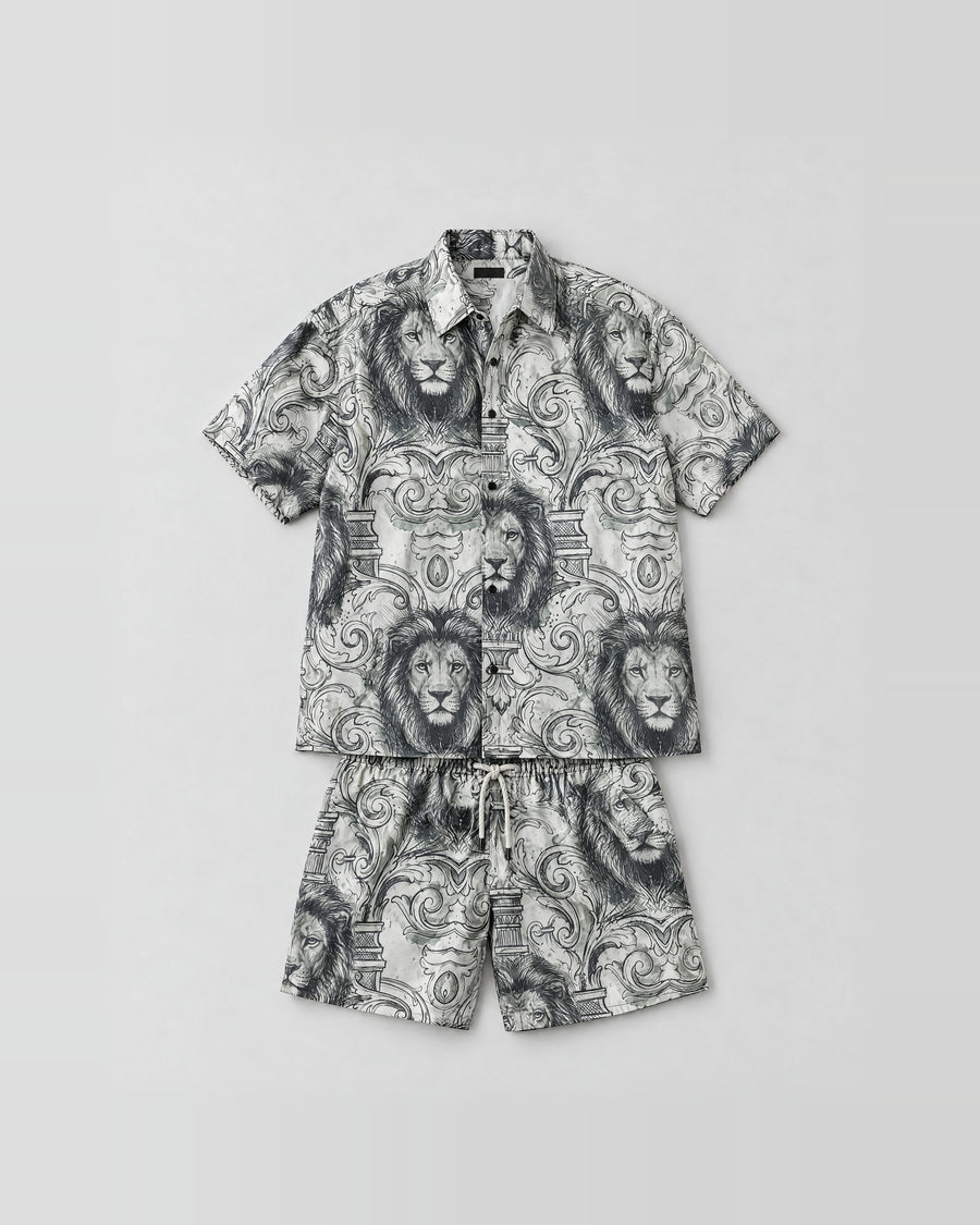 Baroque Lion Relaxed-Fit Co-ord Set