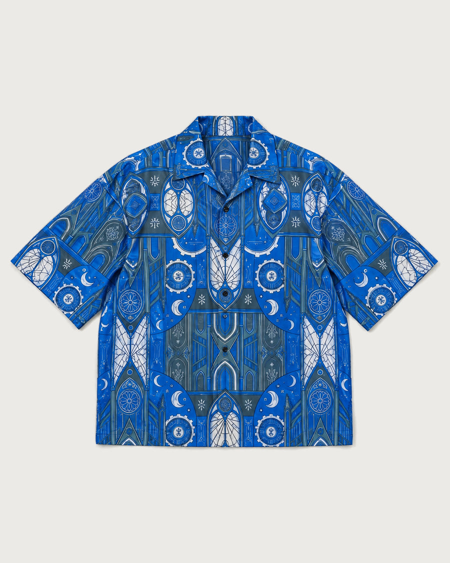 Cathedral Boxy-Fit Cuban Shirt