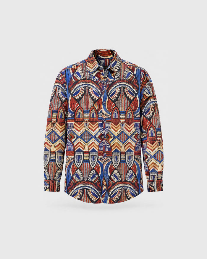 Cultural Reign Luxury Tapestry Overshirt