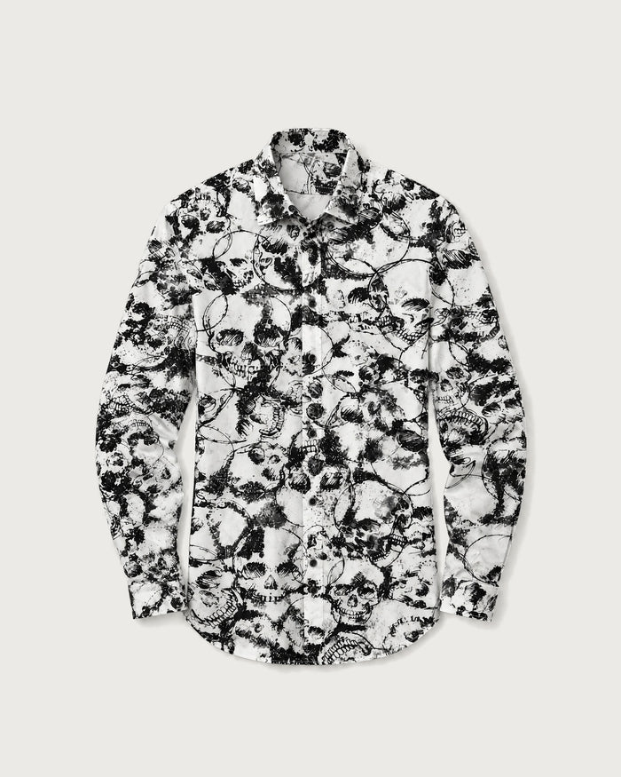 Cyber Chrome Premium Cotton Shirt