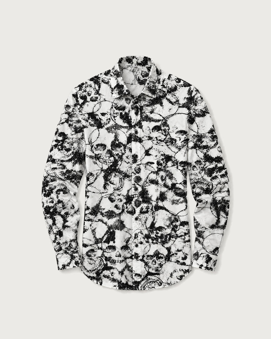Cyber Chrome Premium Cotton Shirt