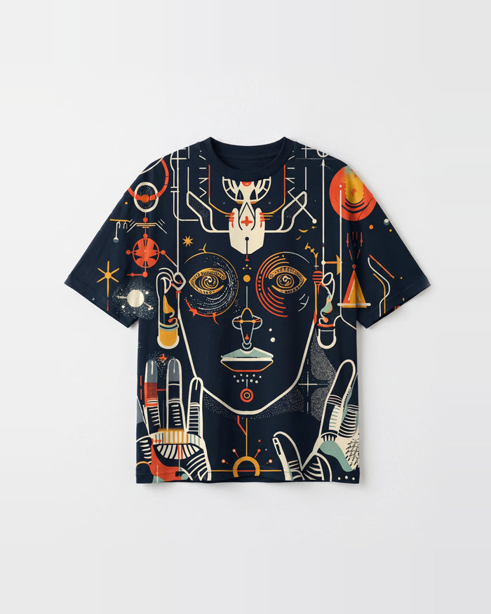 Futuristic Oracle Printed Tee