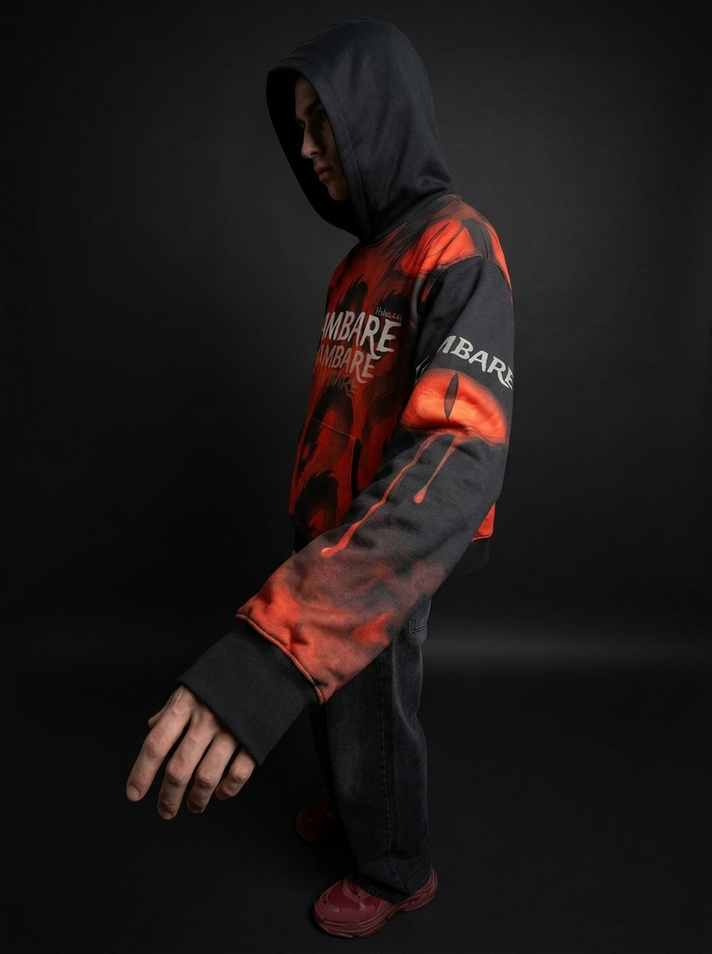 Gambare Dragon Signature Baggy Hoodie