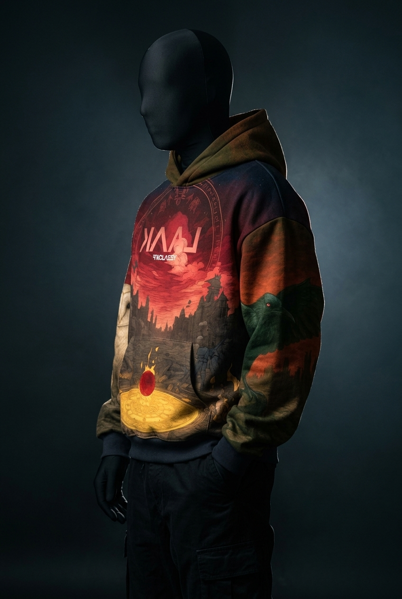 KAAL Dark Age Signature Baggy Hoodie