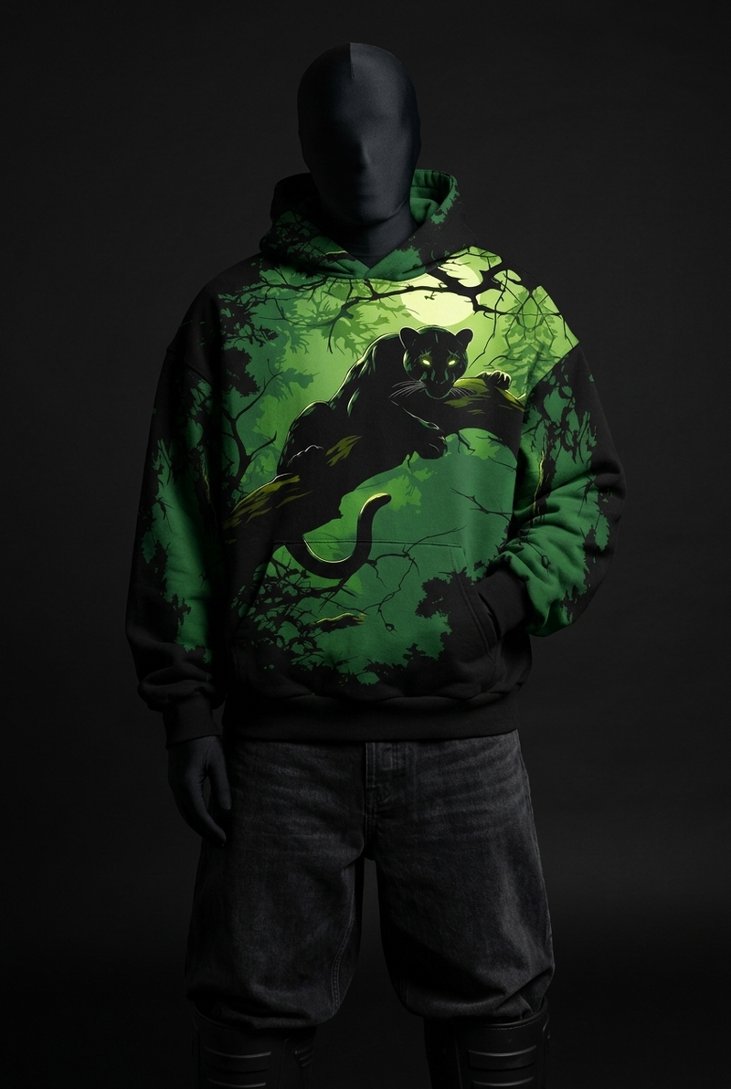 Jungle Phantom Signature Baggy Hoodie