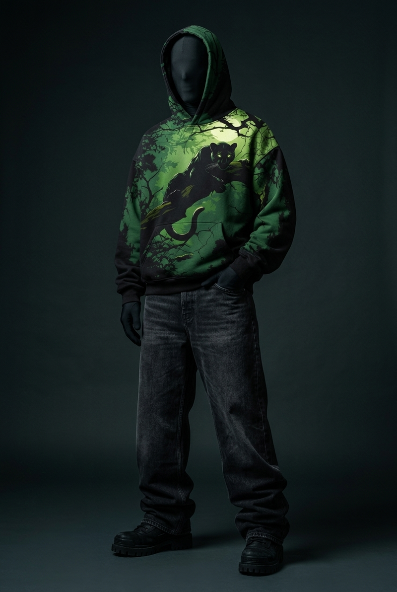 Jungle Phantom Signature Baggy Hoodie