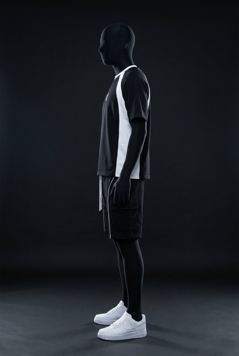 Void Black Club-Terry Luxury Co-ord Set