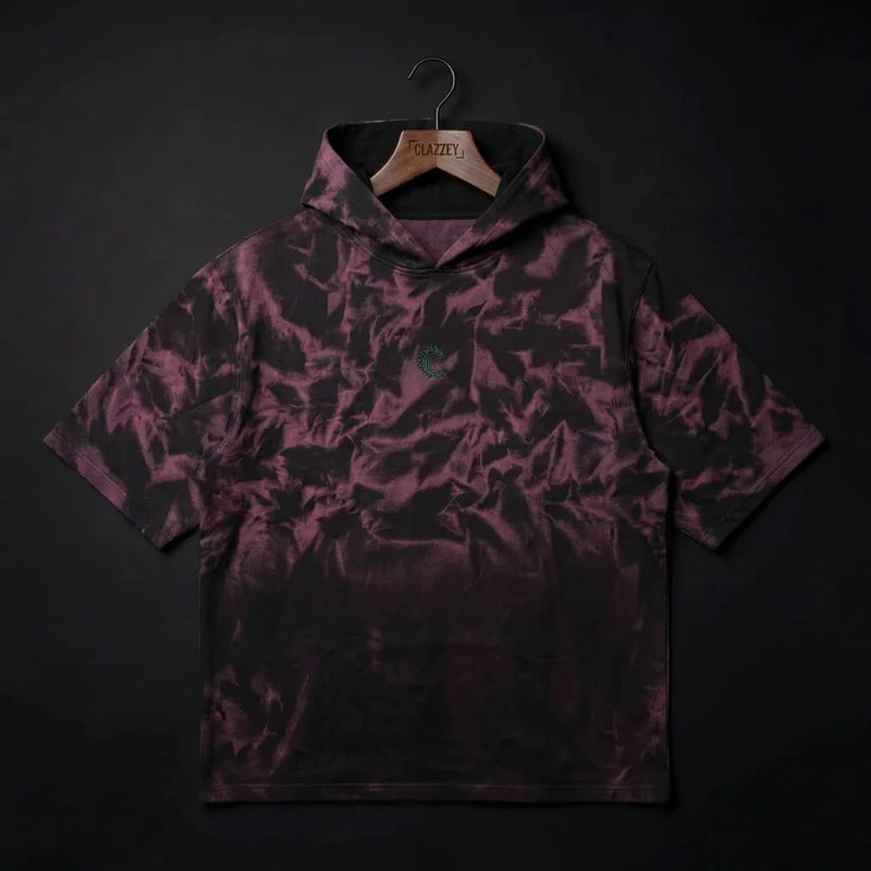Shadow Mist Oversized Hoodie - Sleek Streetwear Comfort