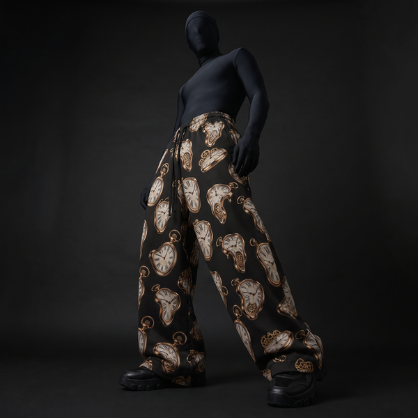 Melting Clocks Baggy Pants