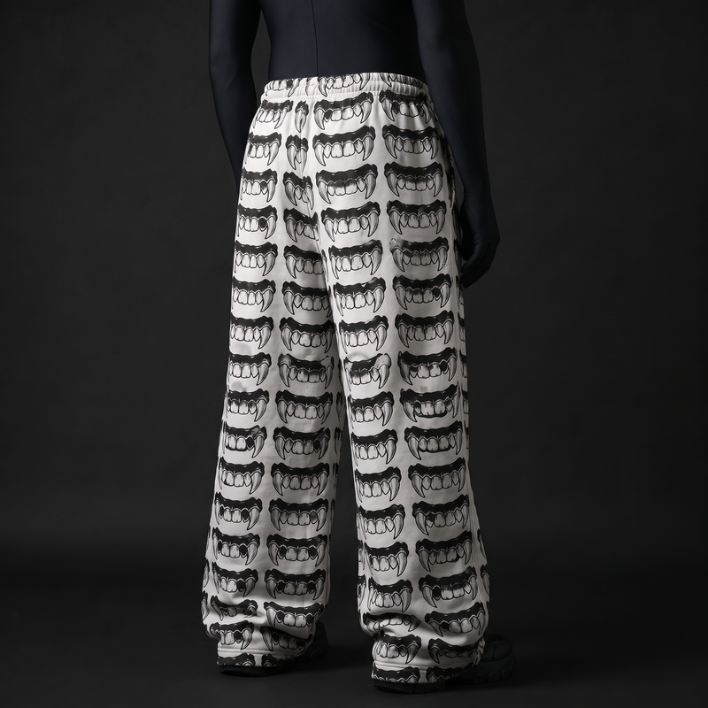 Vampire Fangs Baggy Pants