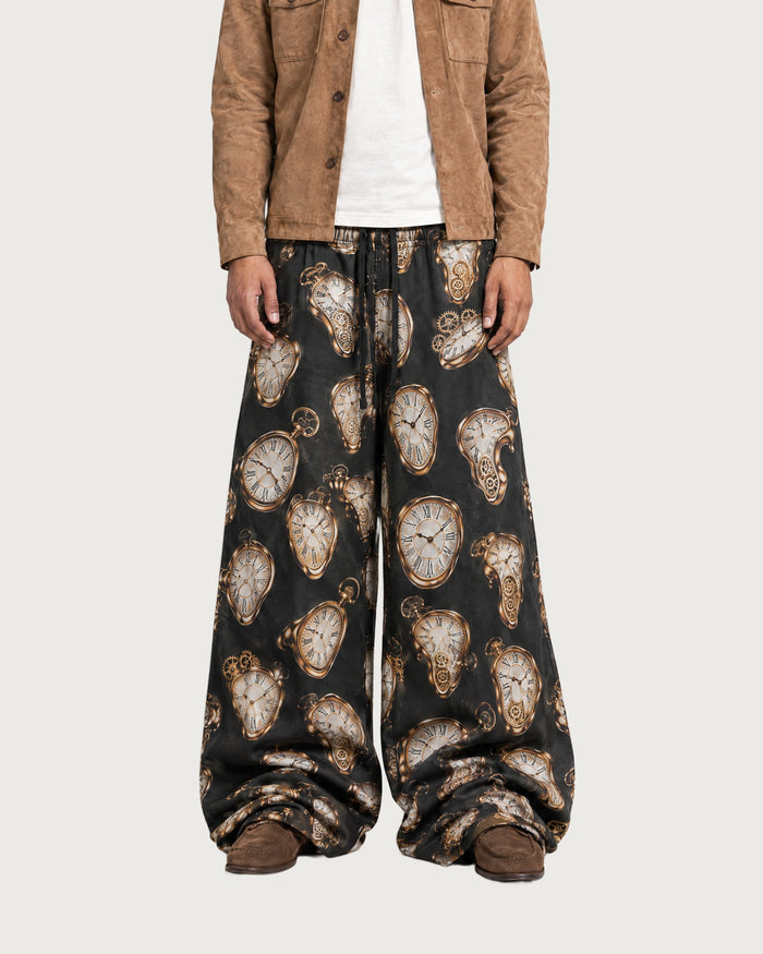 Melting Clocks Baggy Pants