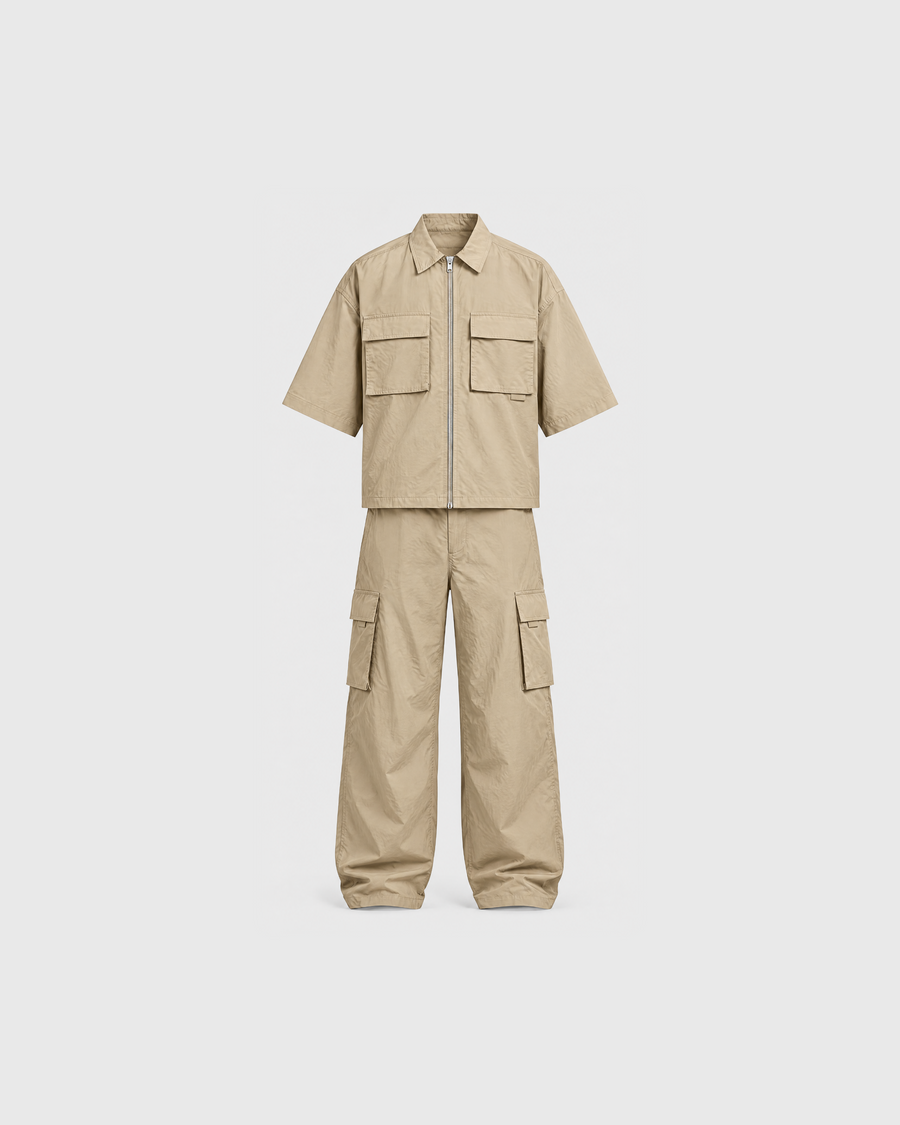 Sandstorm Tactical Nylon Zip Co-ord Set