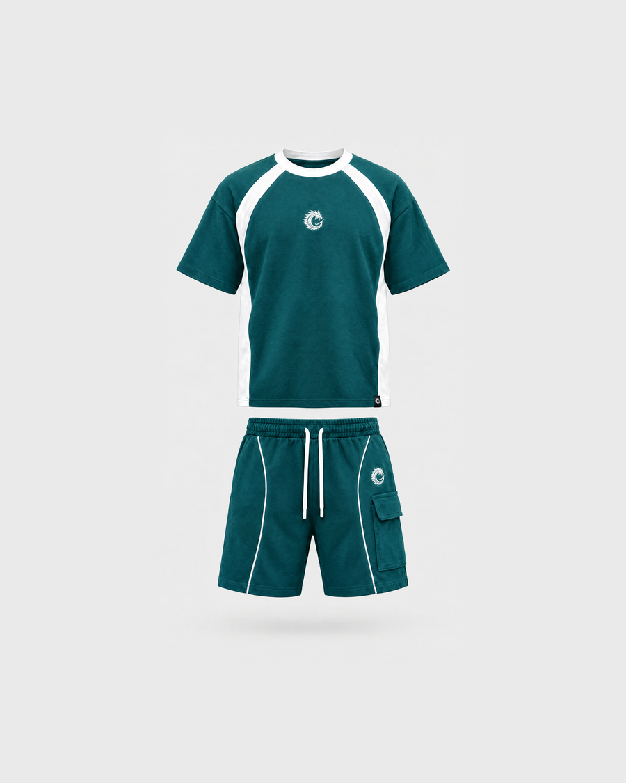 Sage Stealth Club-Terry Co-ord Set