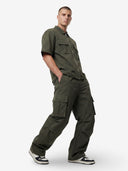 Olive Utility Zip Co-ord // Tech-Nylon Series