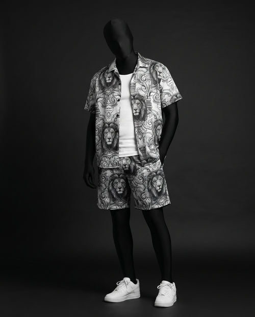 The Baroque Lion Relaxed-Fit Co-ord Set