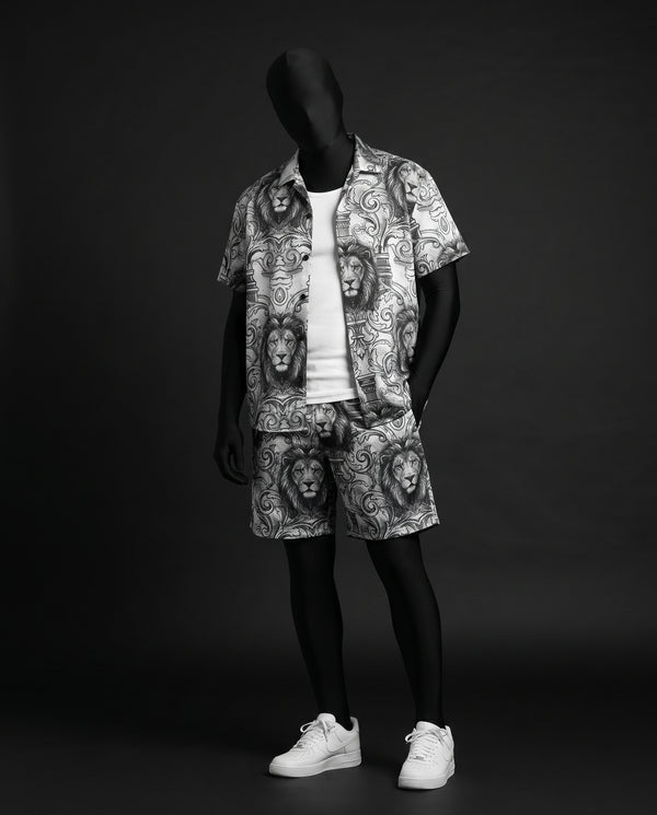 The Baroque Lion Relaxed-Fit Co-ord Set