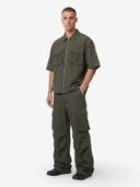 Olive Utility Zip Co-ord // Tech-Nylon Series
