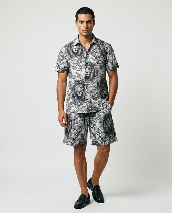 The Baroque Lion Relaxed-Fit Co-ord Set