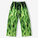 Neon Inferno Printed Baggy Pants