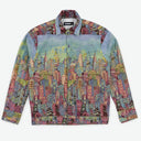 Skyline Dreams Luxury Tapestry Overshirt CLAZZEY