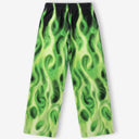 Neon Inferno Printed Baggy Pants